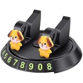 Resim Suntek 2'si 1 Arada Geçici Park Kartı Numarası Plaka Stil-e 