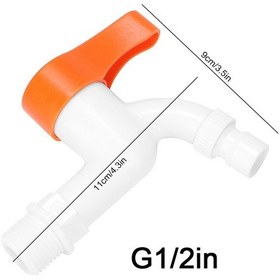 Resim Mufunye 4 Adet Ppr Plastik Hızlı Bağlantı Musluk Boru Fittingsi G1/2 Dış Dişli, Sıcak/soğuk Su Uyumlu 