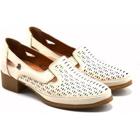 Resim Venüs 1709260y Kadın Deri Atom Comfort Ayakkabı Bej 