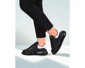 Resim Deri Şeffaf Günlük Sneaker Ayakkabı Alexander Mcqueen Ithal 