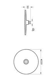 Resim Artema Rain L Duş Başlığı A45708 Diğer 