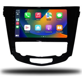 Resim Oskodi Nissan X-trail Android Carplay Multimedya 2014-2021 Dijital Klima 4gb Ram + 64gb Hafıza 