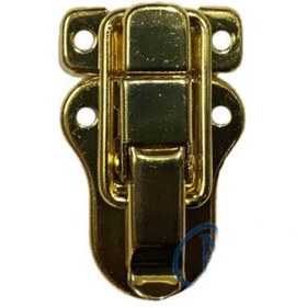 Resim Skygo Sandık, Kutu Klipsi, Ön Kilidi - 48x30mm, Altın, 1 Adet 