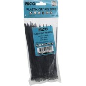 Resim Findit Siyah 3.6X150MM Plastik Cırt Kelepçe 100PCS (2818) 