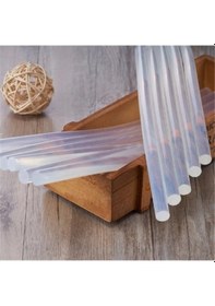 Resim 5 Kg, Ince Silikon, 7 Mm, Sıcak Mum Silikon, Şeffaf Silikon Sıcak 