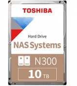 Resim 10TB TOSHIBA N300 7200RPM SATA 256MB HDWG11AUZSVA 