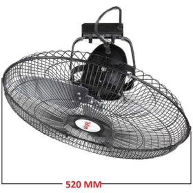 Resim Kaşkar / Taflan Tavan Montajlı Metal Kanatlı Sanayi Tipi Vantilatör 