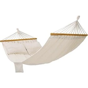 Resim Esranın Dünyası Songmıcs GDC22M Hamak, Dış Mekan Çok Kişilik, Çubuk Hamak, 200 x 150 Cm, Tüv Rheinland, 300 Kg, Bej 