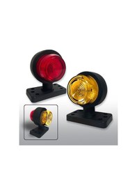 Resim Ahmet Otomotiv Vass Tipi Ayna Altı Küpe Küçük Model Sarı-kırmızı 12v-24v 