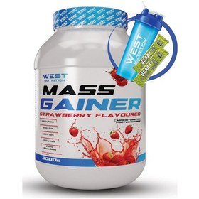 Resim West Nutrition Mass Gainer Karbonhidrat Tozu 3000 Gr + Hediye 