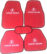 Resim Zifona türkish airlines rip halı paspas çift kat kalın biye 