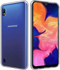 Resim Samsung Galaxy A10 Kılıf İle Uyumlu Darbeye Dayanıklı 2 0 Mm İnce Şeffaf Silikon Kapak,Şeffaf 