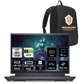 Resim Dell G16 7630 i9 13900HX 48GB 256GB SSD RTX4070\u002F8GB 240Hz 16\ QHD+ 