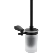 Resim VitrA Base 800 A4408736 Tuvalet Fırçalığı, Mat Siyah 
