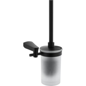 Resim VitrA Base 800 A4408736 Tuvalet Fırçalığı, Mat Siyah 