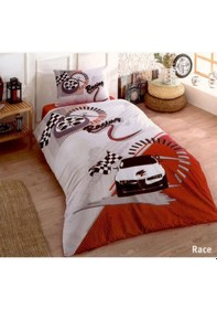 Resim Kristal Nevresim Takımı Race Tek Kişilik Genç Desen 