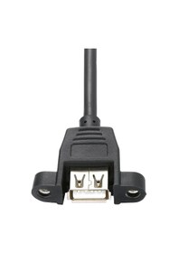 Resim 4885 Usb Dişi Erkek Panel Tipi Data Uzatma Kablosu 0.5M 50cm 