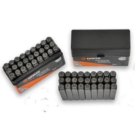 Resim Groz Lp/6 Çelik Harf Zımba Takımı 6 mm 