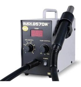 Resim Quick 857 Dw+ Profesyonel Sıcak Hava Üfleme Istasyonu 