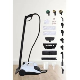 Resim Larskas KF2707 Pro Çok Fonksiyonlu Buharlı Temizlik Makinesi, Beyaz, 2000W, 220-240V, 50/60Hz 