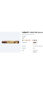 Resim Ahşap Rötuş Kalemi | Mobilya Tamiri ve Rötuş Boyası Dişbudak - Ash (EK95) 