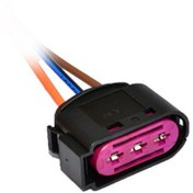 Resim Star Klips Soket 3 Kablo Sigorta Kutusu Soketi Volkswagen Audi Skoda Seat 1J0937773 