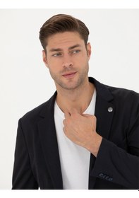 Resim Pierre Cardin Erkek Lacivert Ekstra Slim Fit Blazer Ceket 50287472-vr033 Lacivert 