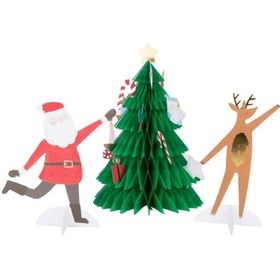 Resim Meri Meri - Festive Honeycomb Tree Card - Yeni Yıl Ağacı Tebrik Kartı 0 - 99 