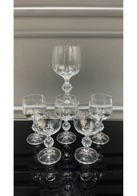 Resim Kristal Kahve Yanı Su Bardağı 150 Ml Şeffaf 