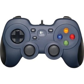 Resim Logitech G F310 4 Düğmeli D-Pad ile Kablolu Gamepad - Lacivert 