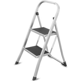 Resim Sgs 2 Basamaklı Metal Merdiven Slımstep Sgs1132 