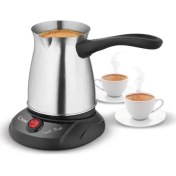 Resim Kiwi KCM-7512 Inox Türk Kahve Makinesi, Gümüş 