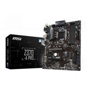 Resim MSI Z370-A PRO Intel Z370 1151-V.2 Soket 4000MHz O.C. DDR4 USB 3.1 DVI&DP Anakart 