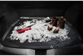 Resim OtoTon Hyundai Kona Çift Cepli 2023 ile Uyumlu Araca Özel Tasarım 3D Bagaj Havuzu 