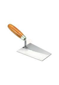 Resim Dekor Hassan Duvarcı Malası Ahşap Saplı Yay Çeliği 18 Cm 