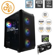 Resim ZENON Raks Tr108 I7-12700f 32gb 1tbssd Rtx4060ti-16gb Freedos Gaming Masaüstü Bilgisayar 