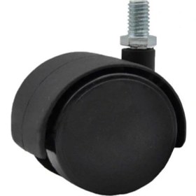 Resim Ofis Koltuk Dolap Etejer 360 Derece Döner, 3/8 Vidalı Mobilya Tekerleği 50 mm 