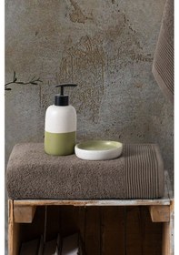 Resim Varol Royal Serisi 2 Li Havlu Seti 50x90 & 90x150 Cm, 500 Gsm Premium Kahve 