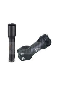 Resim Kaweı Bisiklet Gidon Boğazı Dikme Borusu Alüminyum 25.4 Mm Siyah 