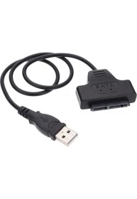 Resim Leonpro USB 2.0 To Mikro Sata Kablo 7 + 9 Pin Girişli 1.8 