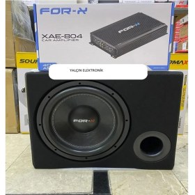 Resim Fox For- 1200WATT 300RMS Bass FOR-X804 4 Kanal Amfi 