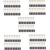 Resim Waige Karbon Fırça 100 Adet Değiştirilebilir Büyük Iletken Karbon Fırça Elektrik Motoru Matkap Için 100 5816MM (Yurt Dışından) 