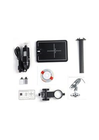 Resim Taşınabilir Dikey Ayarlanabilir Dijital Mikroskop 2mp 4x Zoom 8 Led Profesyonel El Büyüteci 