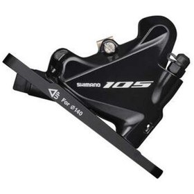 Resim Shimano Hidrolik Disk Fren Kaliperi Ön 105 Br-r7070 (l02a Organık Siyah 