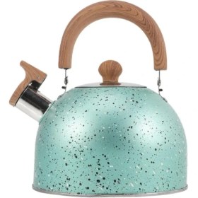 Resim Granit Görünümlü Demlik 