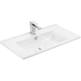 Resim Sanovit Atria 75 Cm Konsollu Lavabo Beyaz 