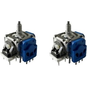 Resim Xbox Elite Series 2 Kontrolcüsü İçin Hall Etkili Joystick, 2'li Paket 3d Analog Başparmak Çubuğu Yedek Sol/sağ Gösterildiği Gibi 