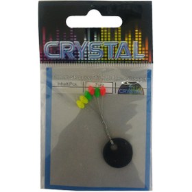 Resim Crystal Renkli Kauçuk Stopper L (6'lı) 