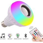 Resim Genel Markalar Bluetooth Hoparlör Akıllı Rgb Led Ampul Lamba 