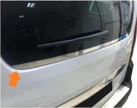 Resim Peugeot Tepee MINI VAN Bagaj Camı Alt Çıtası Paslanmaz Çelik 2008 > 2018 Atamarket